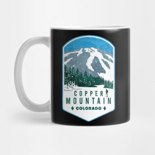 Copper Mountain Colorado Ski Badge Mug